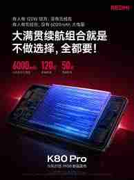 REDMI K80Pro续航能力如何-小米金沙江电池6000mAh续航测试